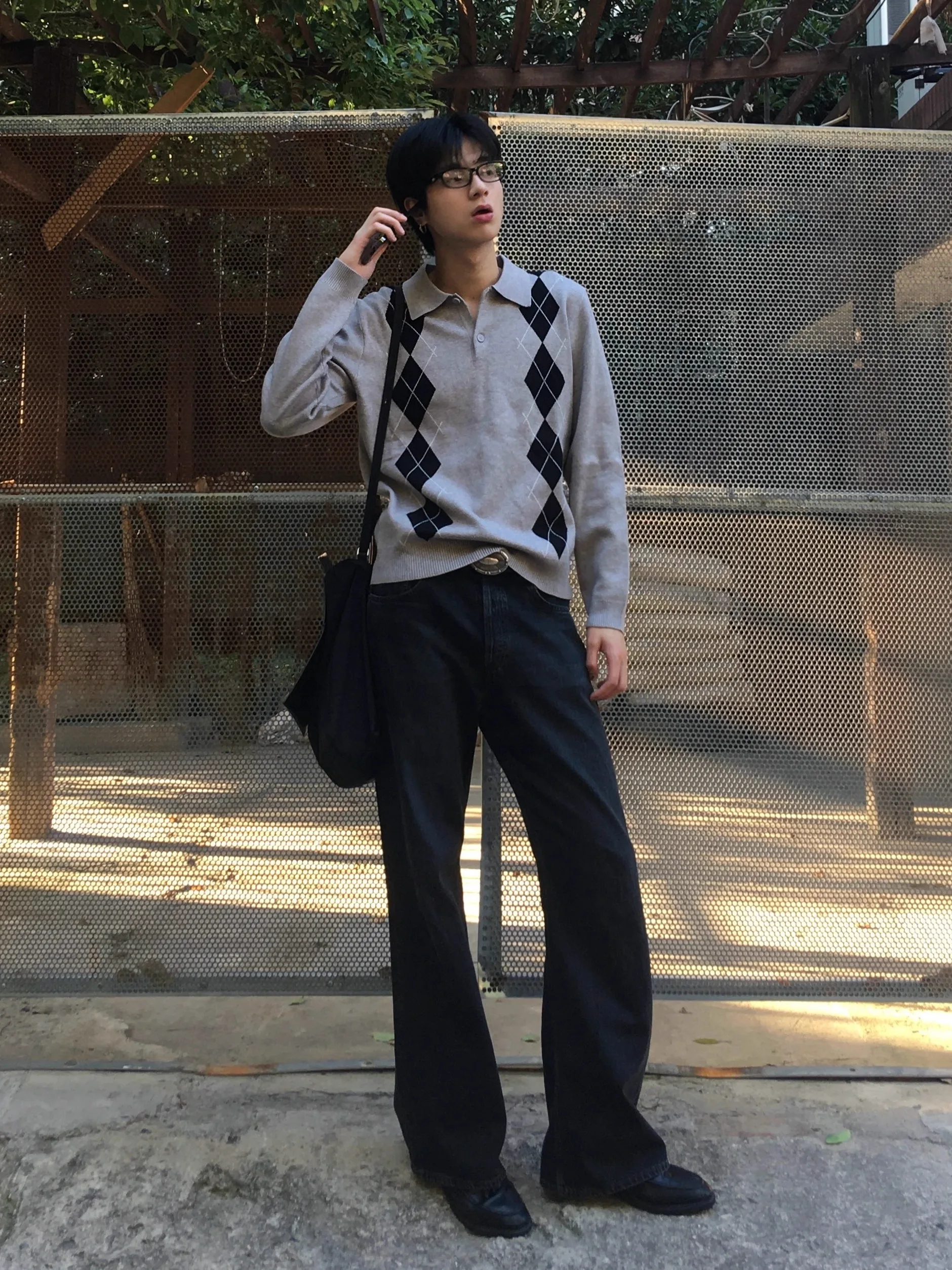 

American Retro Ne Knitted Sweater Men's Loose Faion Inner Wear Autumn Winter Lazy Sle Soft Warm Breathable