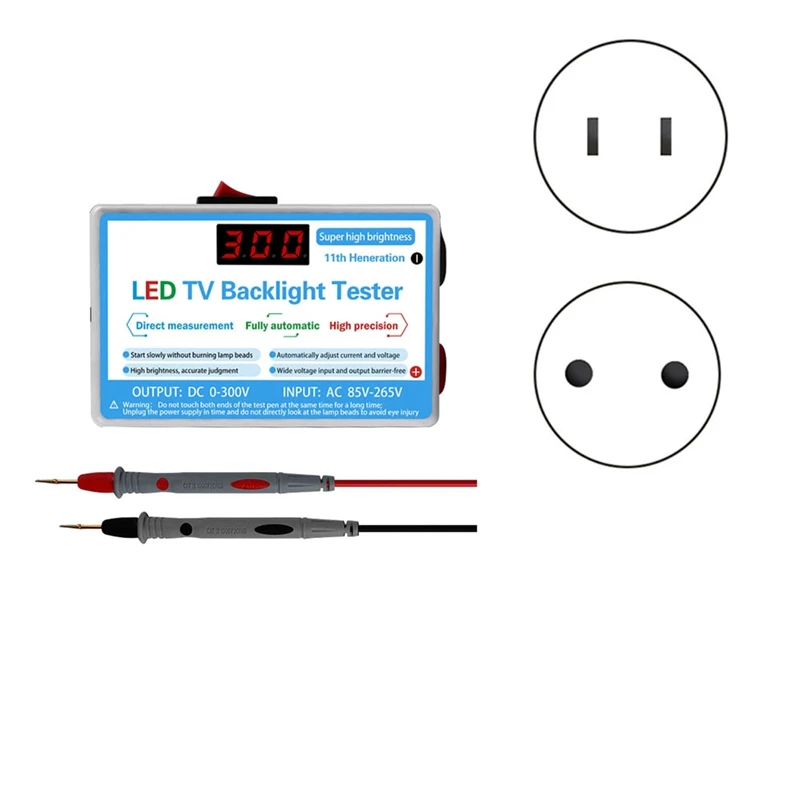 Multipurpose LED TV Backlight Tester LED Strips Beads Test Tool TV Repair Equipment For LED Backlight Tester-EU Plug Easy To Use