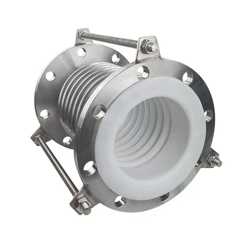 PTFE lined bellows compensator expansion joint fittings