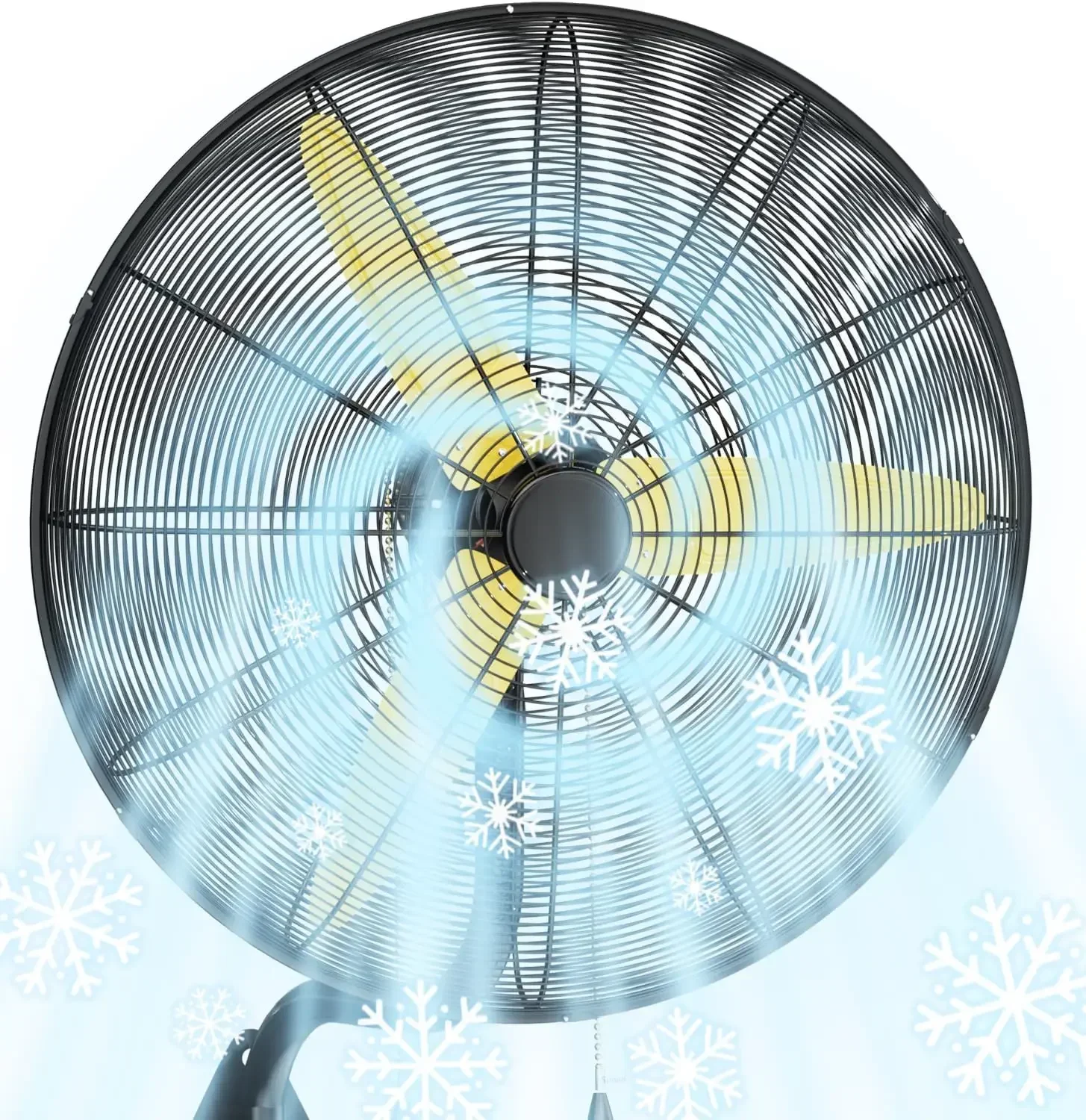 

Bestseller30" Oscillating Wall Mount Fan with Adjustable Tilt, 11200CFM High Velocity Wall Fan with 3 Speed, Heavy Duty Industri