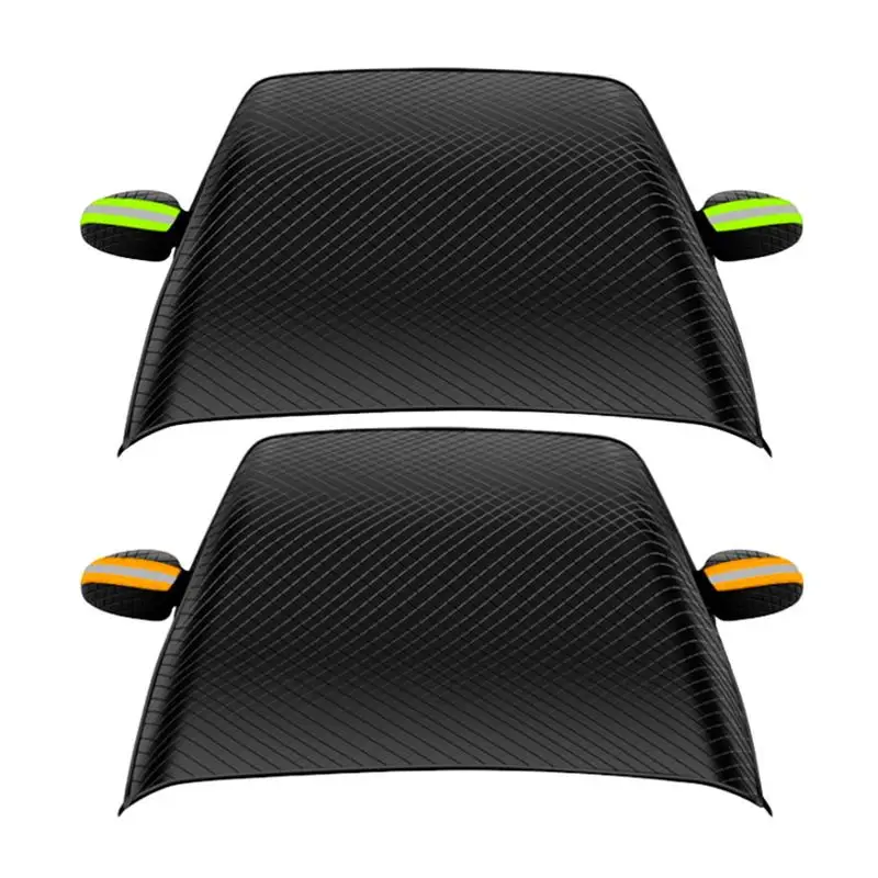 

Автомобильный зонт от солнца, автомобильные солнцезащитные очки на лобовое стекло, магнитные Оксфордские автомобильные аксессуары для интерьера, портативный Ветрозащитный Противоугонный зонт для