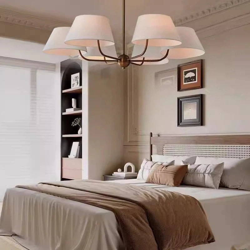 Minimally modern living room pendant light, rustic style, American retro restaurant, master bedroom light