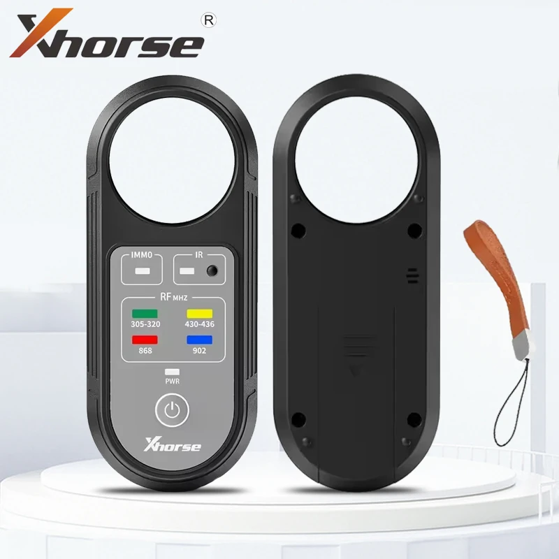 

Xhorse XDRT20 V2 Remote Key Frequency Tester Infrared Signal Detection For 315 433 868 902Mhz Ignition Coil IMMO Signal Detector