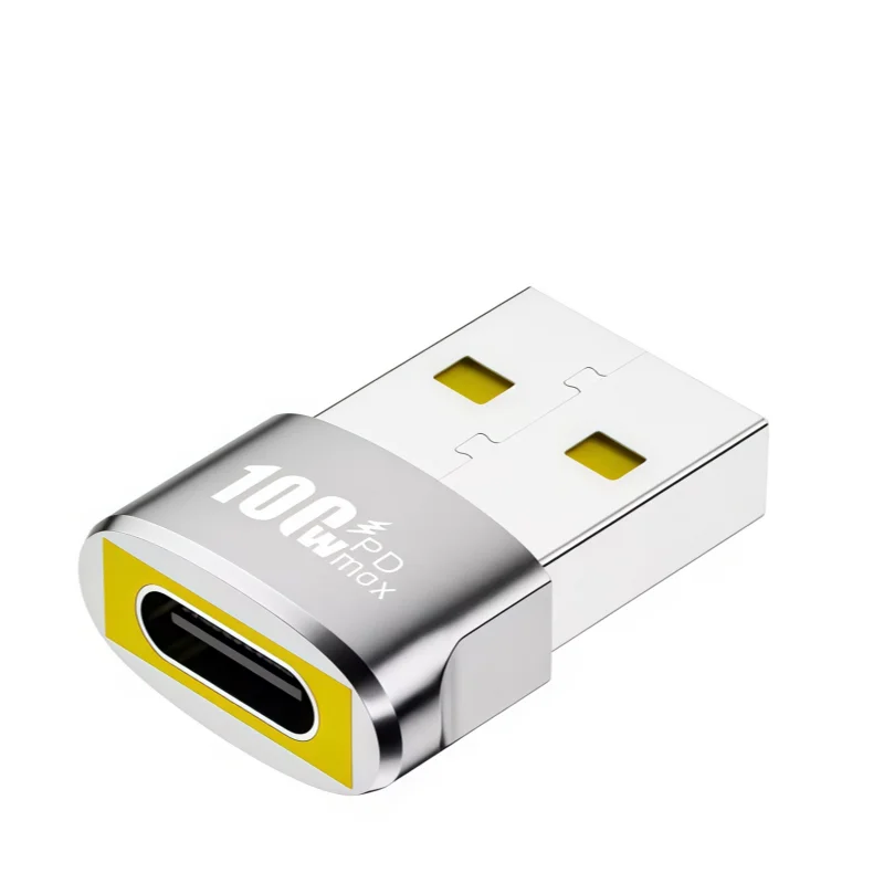 Adaptery USB na USB-C, adapter USB-C żeński na USB-A męski, konwerter ładowarki typu C — zdjęcie 2