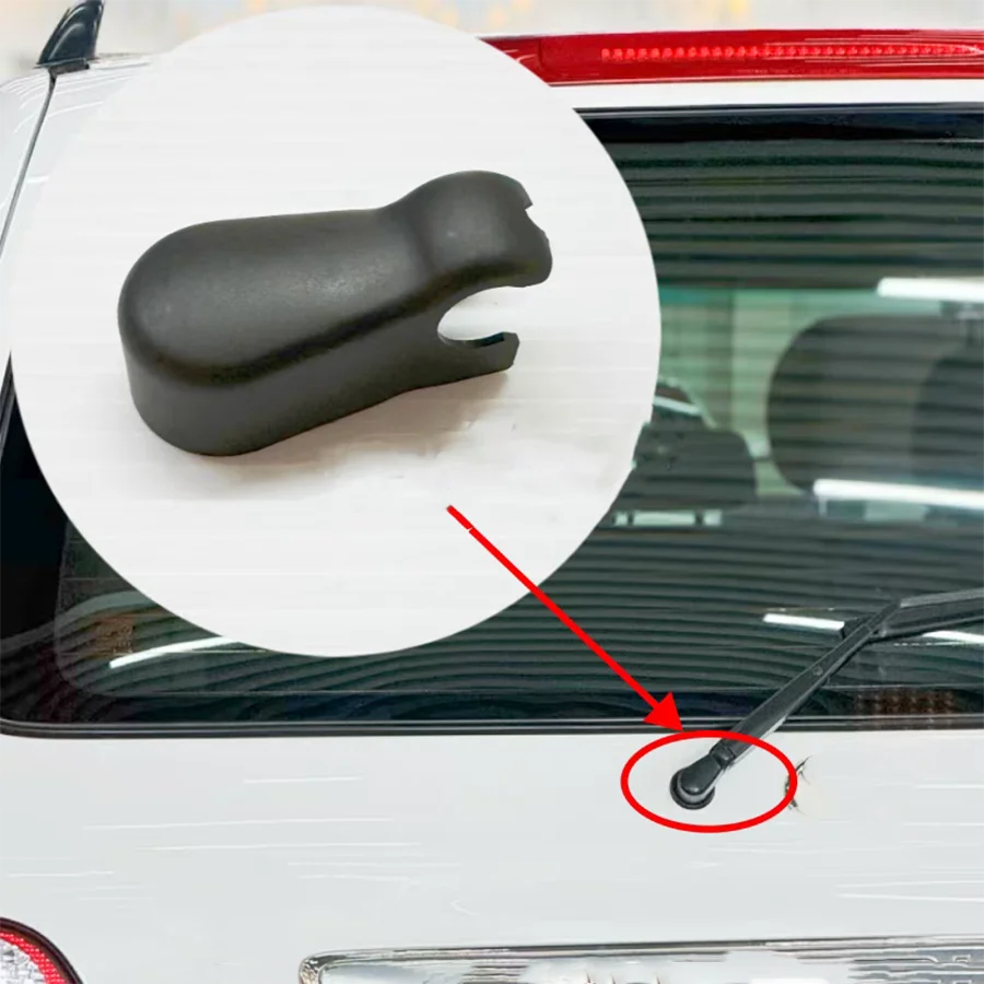 1Pc Front/Rear Windscreen Wiper End Cover Wiper Arm Nut Head Dust Cap For Toyota Land Cruiser LC200 2007-2016 LC100 2001-2007