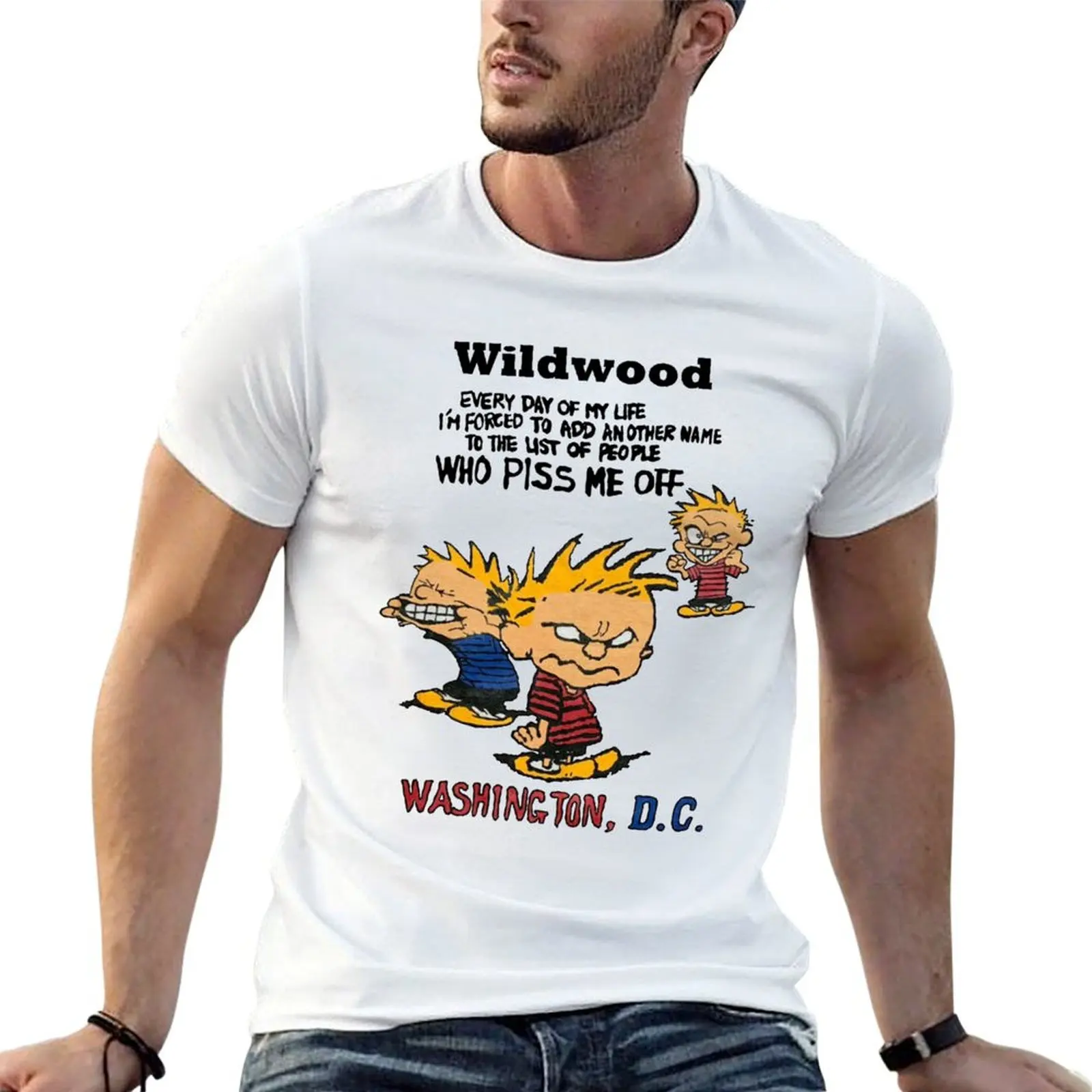 

Another name calvin and art comics hobbes gift for fans T-Shirt mens graphic t shirts t shirts for man cotton soft T-Shirt