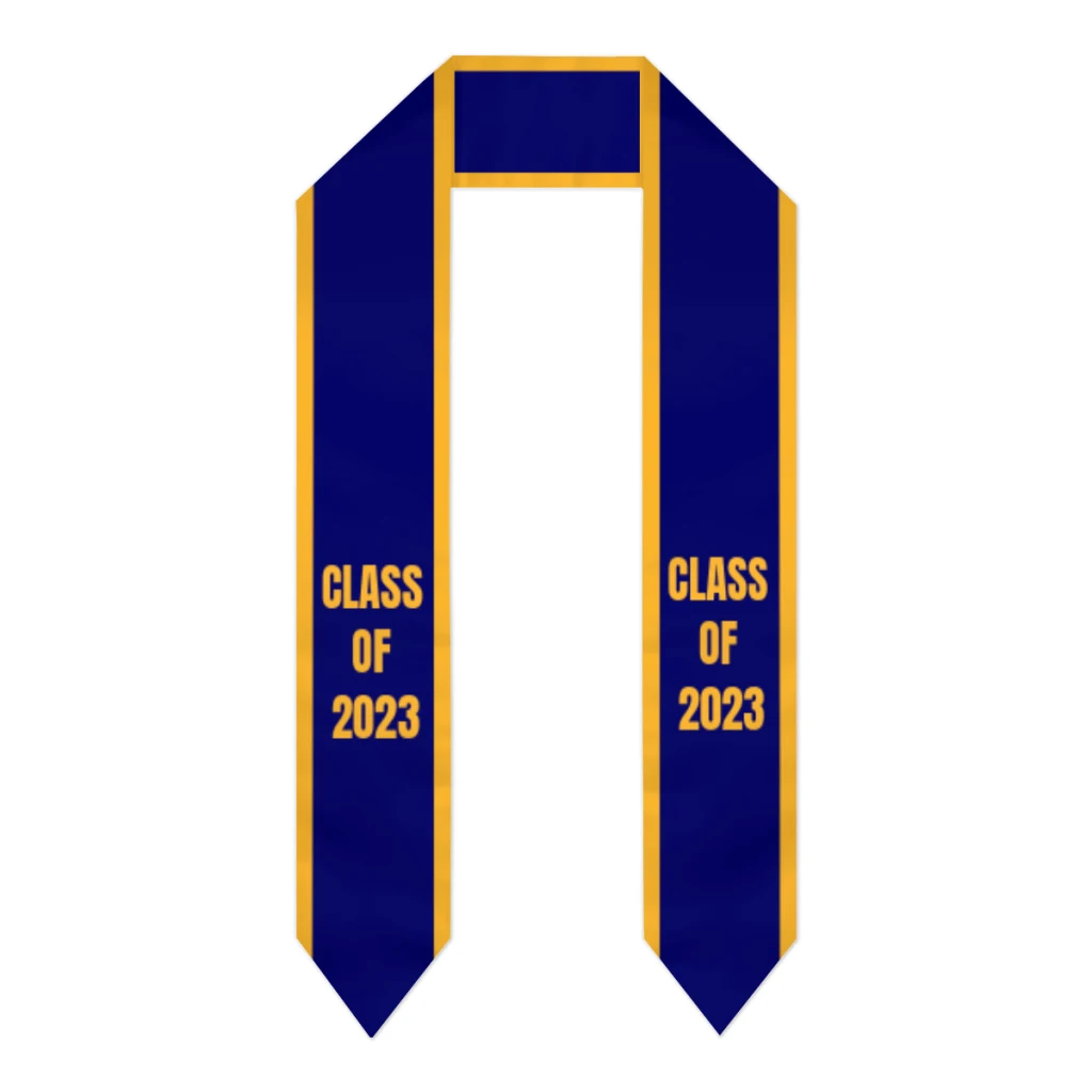 Graduation Sash Class of 2023 College School Stole Shawls Graduate Wraps Scraf International Student Pride Gifts