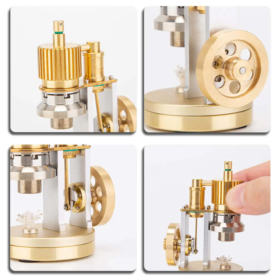 Stirling J01 Engine Model Toy Mini DIY Small and beautiful can be given as a gift to family and friends to collect boys