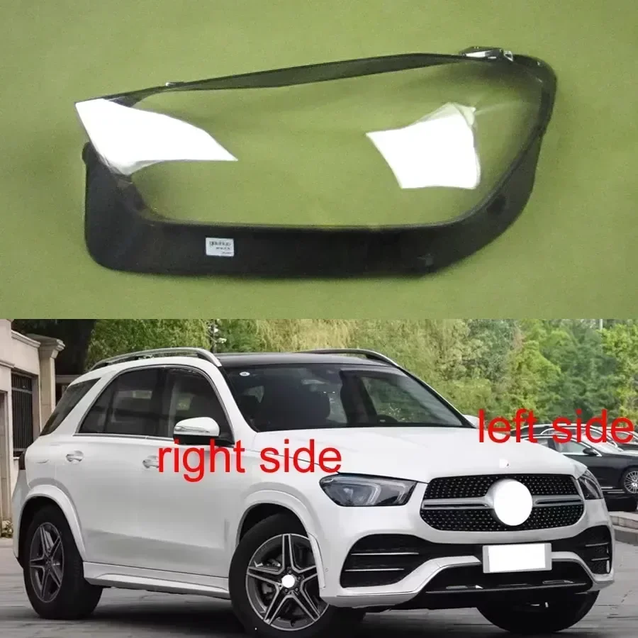 

For 2020-2022 Benz W167 GLE300 GLE320 GLE350 GLE400 GLE450 Headlight Shell Headlamp Transparent Lampshade Cover Lens Plexiglass
