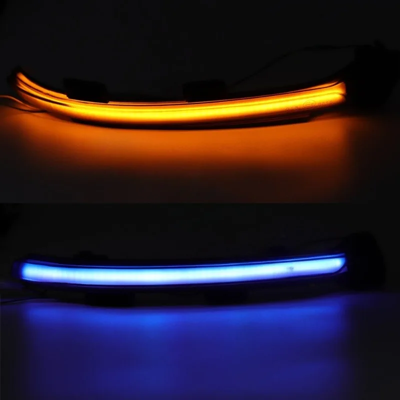 

Nice For VW Golf VII 7.5 MK7.5 GTI R GTD RLINE MK7 7sportswagen LED Turn Signal Mirror 2012-2020 Welcome Dynamic Blinker 2Pcs