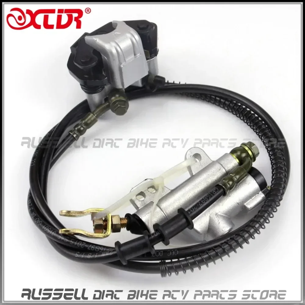 

Go Kart Parts Rear Hydraulic Disc Brake Assembly w Parts ATV Quad Pads