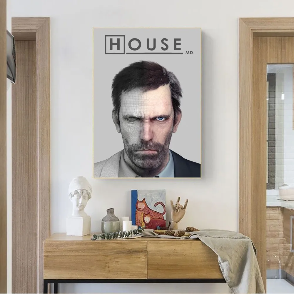 House M.D Movie Poster No Framed Poster Kraft Club Bar Paper Vintage Poster Wall Art Painting Bedroom Study Stickers