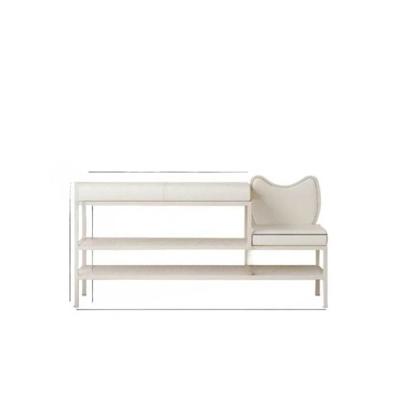 Home shoe change stool