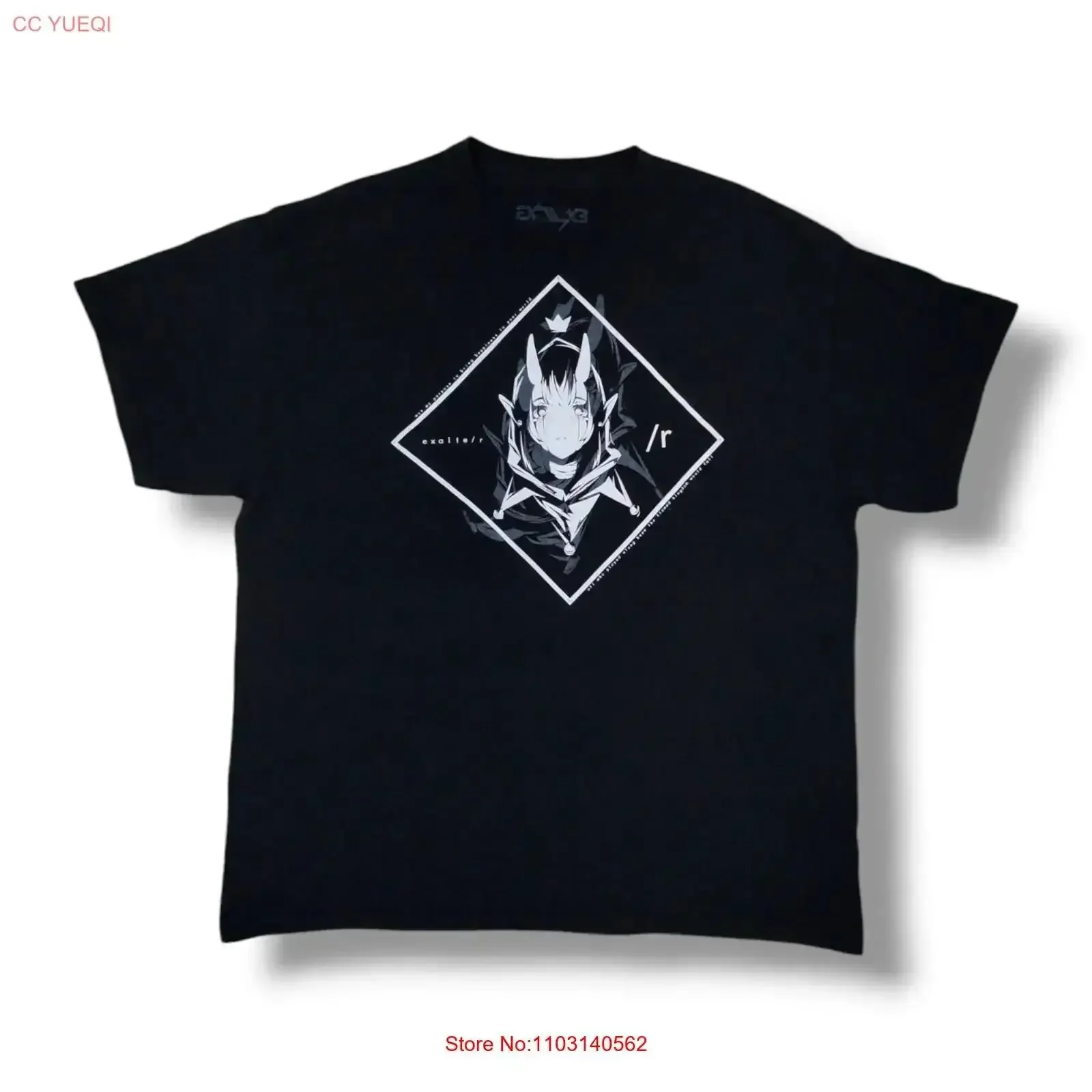 EXALTE Jesters Judgement Do I Exist Inside You Black T Shirt Men's XL vintage Washed graphic Stretched Breathable homme fashion