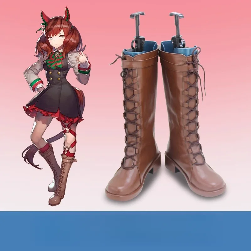 Anime Spel Mooie Derby Mooie Natuur Cosplay Schoenen Mooie Natuur Anime Cosplay Schoenen