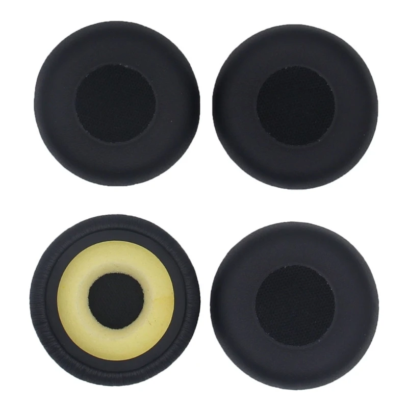 1 Pair Earphone Cover Ear Pads Headphone Cushion Earmuffs for Evolve 75 75+ 65 65+ 20 20se 30 30II 40 Replacemnt Repair