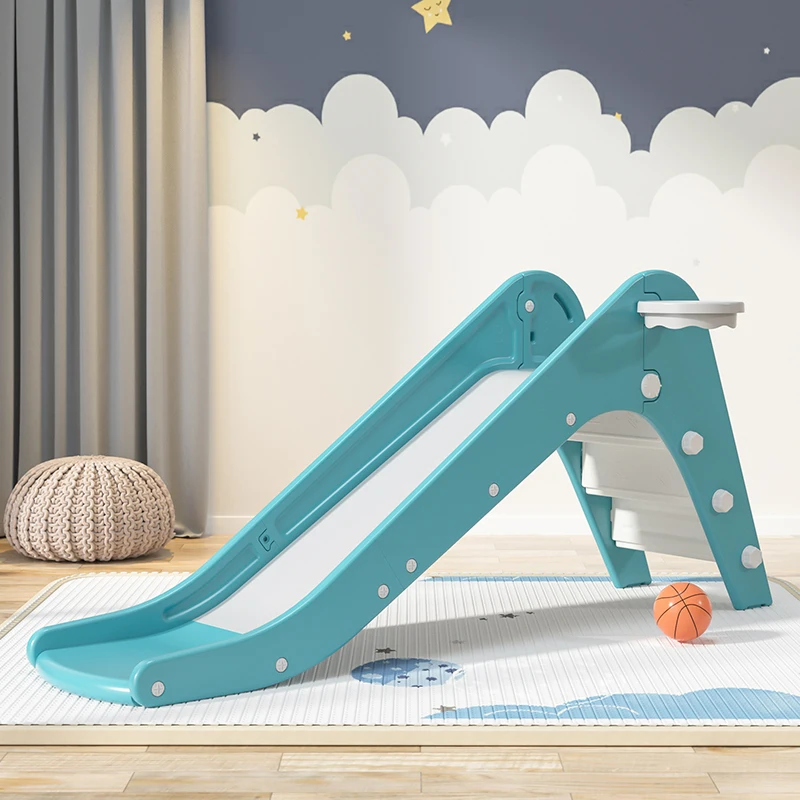 2026 Hot Selling Simple Style Indoor Playground Toddler Fun Slide Toys High Quality Plastic Slide for Kidspromote sales