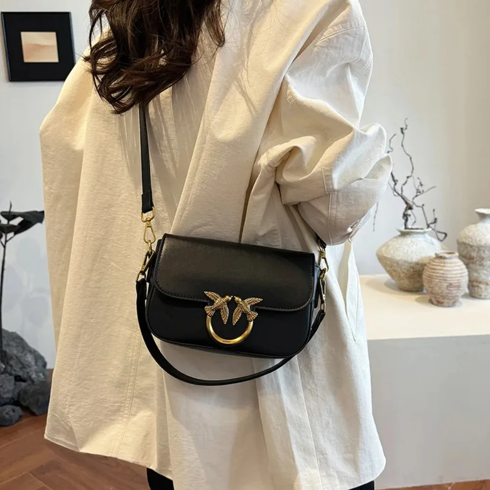 Sac bandoulière rétro haut de gamme pour femme 2026, couleur unie, design boîte, petit sac carré compact