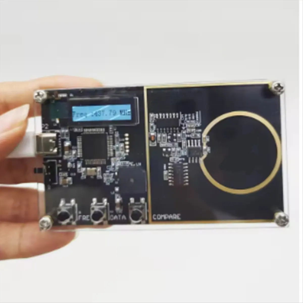 [حزمة القيمة] كاشف التردد جهاز التحكم عن بعد العالمي 200-900 ميجا هرتز جهاز إرسال البيانات مقارنة كاشف التحكم عن بعد
