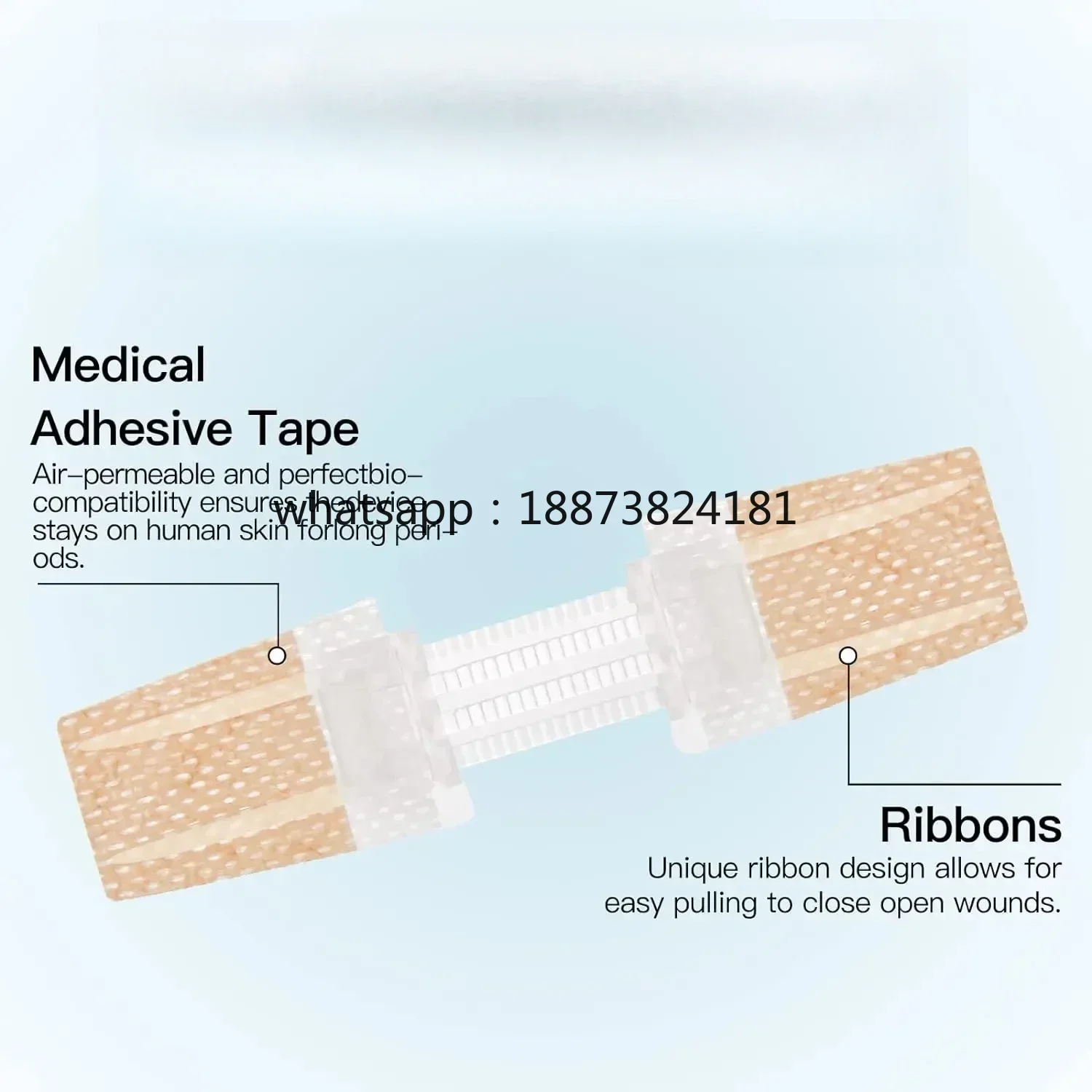 Zip Stitch Emergency Wound Closures  Repair Wounds Without Stitches Zip Sutures Butterfly Bandaids Health Care Fast delive