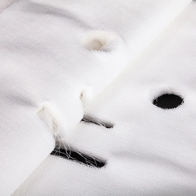 100/300 stuks puur katoenen wegwerp gezichtsmasker voor schoonheidssalon, niet irriterend zacht gaasmasker met hoge wateropname, doe-het-zelf