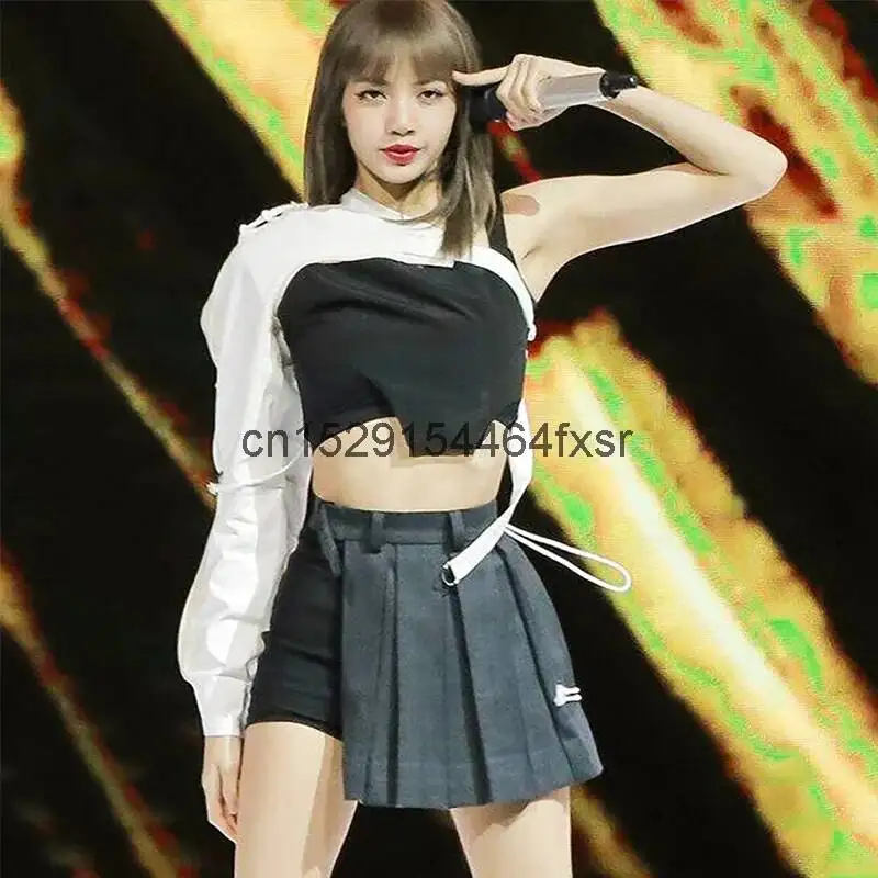 

Same Korean Girl Group , Performance Outfit, Female Contestant, Jazz Dance, Street Dance, Singing Costume, Dance