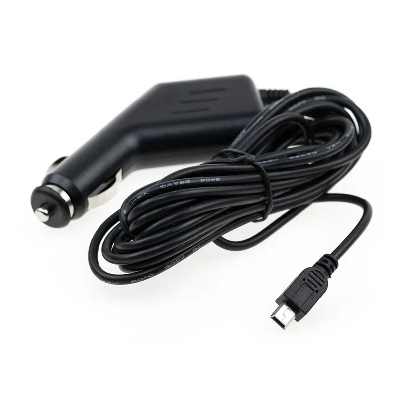 1pc DC 5V 1.5A Mini USB Car Adapter Charger Power Plug Cord for Car DVR GPS 4M