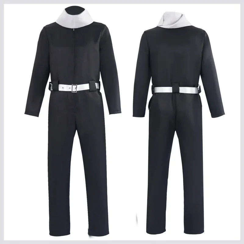 Anime My Hero Academia cabeza de borrador Aizawa Shouta Cosplay disfraz peluca monos negros uniforme hombre Halloween carnaval traje 5ftu ^ 5