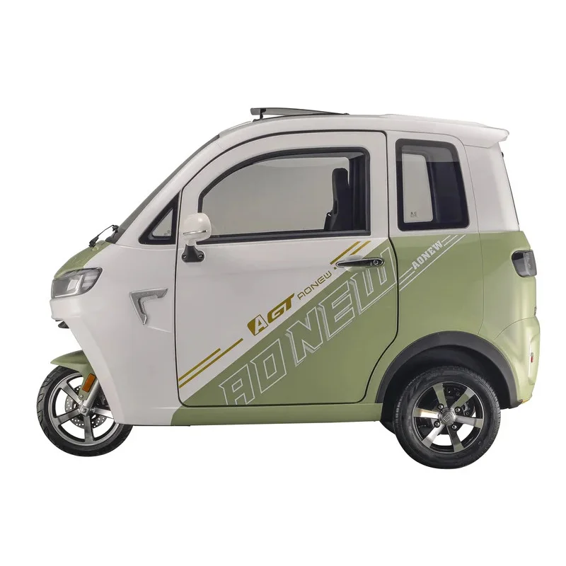 Wholesale Aonew three wheel intellengent charger closed body passenger electric tricycle - Image 6