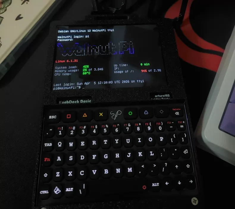Keebdeck Basic Wired Mini Keyboard Stm32f042 Chip+p5032ktr Backlight Usb Diy Silicone Keyboard