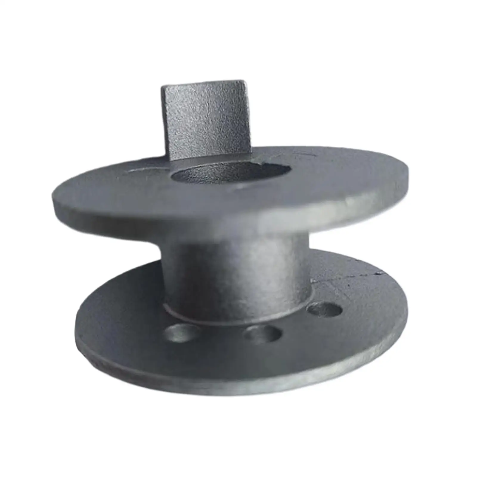 Patio Umbrella Rope Wheel Metal Parts Easy to Install Replacement Parts Attachment for Beach Deck Outdoor Balcony Courtyard
