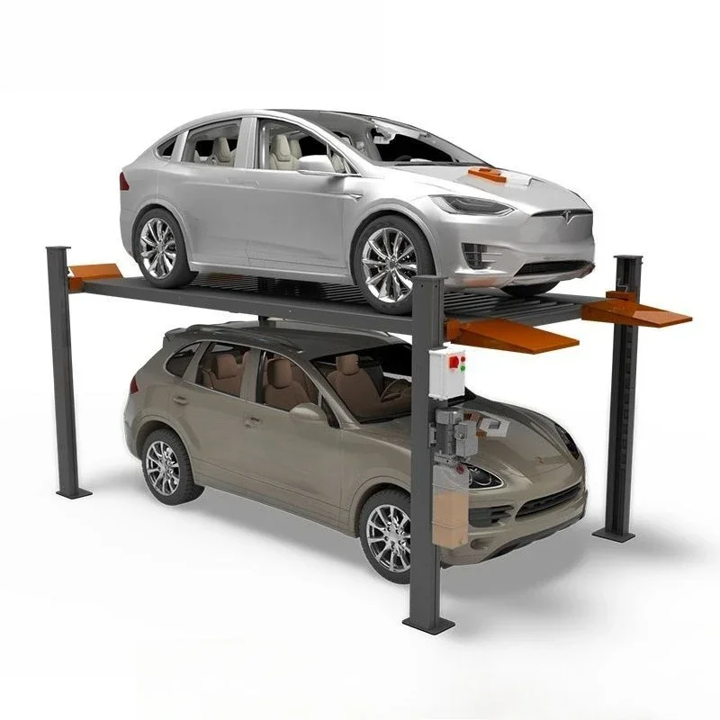 Four-post lift, garage parking equipment, three-dimensional parking lot, large size