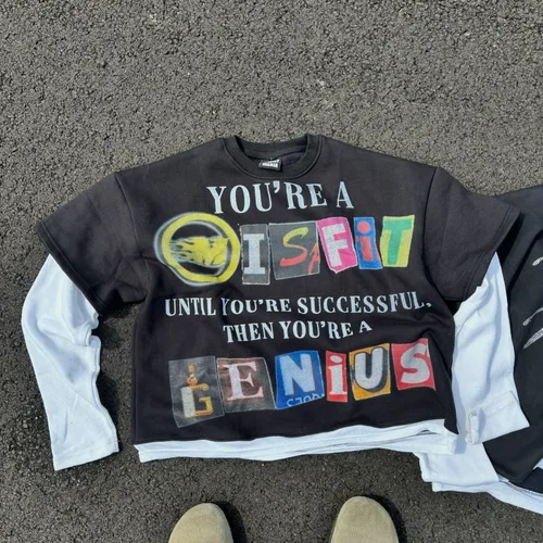 하라주쿠 빈티지 긴 소매 스플라이싱 점퍼, 레터 프린트, Y2k 캐주얼 루즈 스트리트웨어 맨투맨 