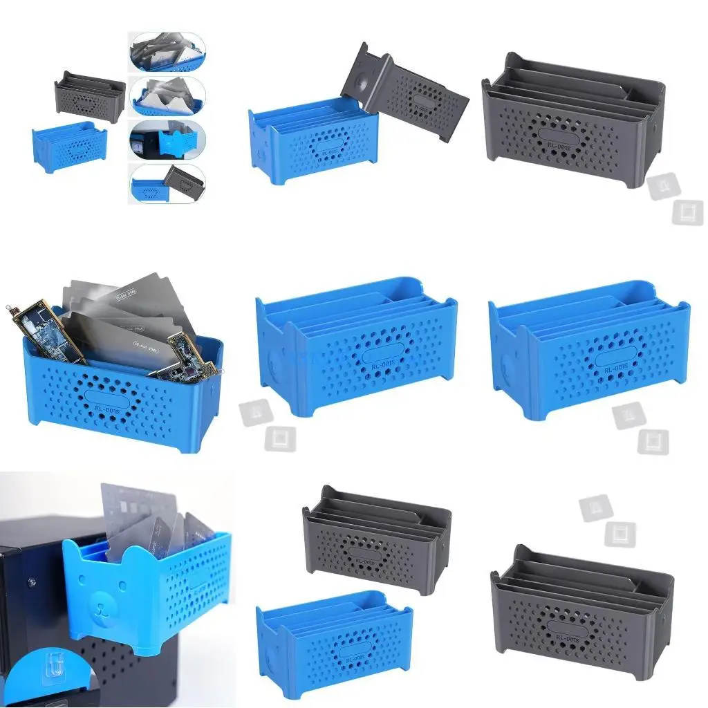 علبة صندوق تخزين شبكي لزراعة القصدير L8RC للمكونات الإلكترونية والصيانة #1