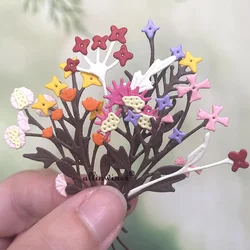New Various flower branches DIY Craft Metal Cutting Die Scrapbook Embossed Paper Card Album Craft Template Stencil Dies
