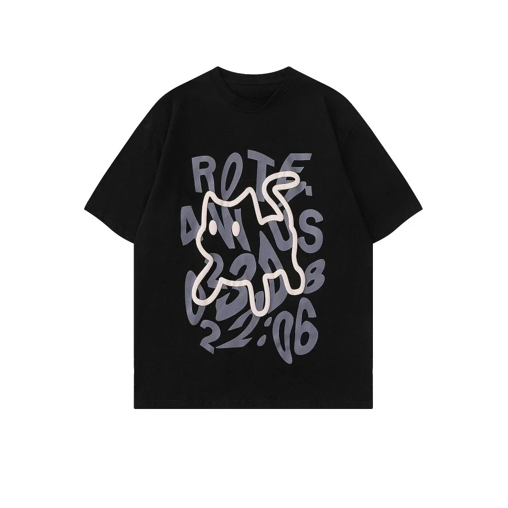 القطط الصورة الرمزية بلوزة المرأة تي شيرت الإناث Y2k ملابس الفتيات Kawaii بلايز منزل الحيوانات الأليفة طباعة الشارع الشهير لطيف القط الجرافيك الملابس