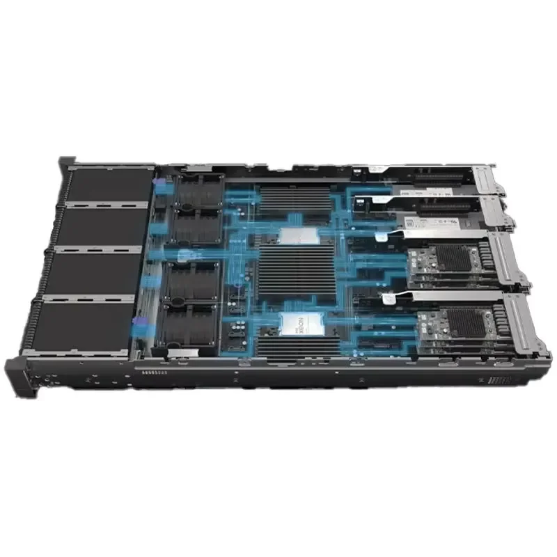 Original 2U Rack Server DDR5 RAM NVMe SSD for Virtualized Workloads, High Performance Enterprise Cloud as a Service 2288H V7