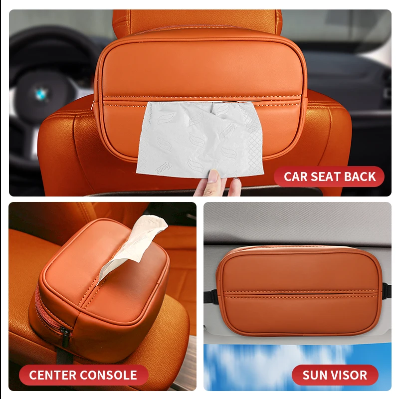 

Чехол для салфеток для Hyundai Elantra Avante Custo Elantra Classic Avante Classic Accent Palisade, автомобильный держатель для салфеток, автомобильные аксессуары