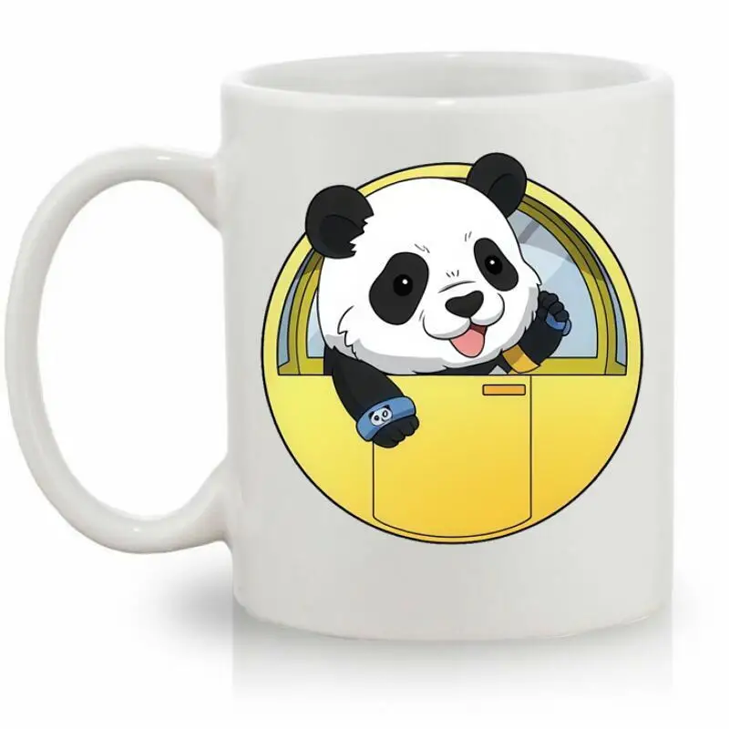 Ceramic Mug for Jjk Satoru Gojo Kento Nanami Megumi Fushiguro Q Version Pattern 330Ml Coffee Cup Anime Cartoons Cup Gifts ﻿