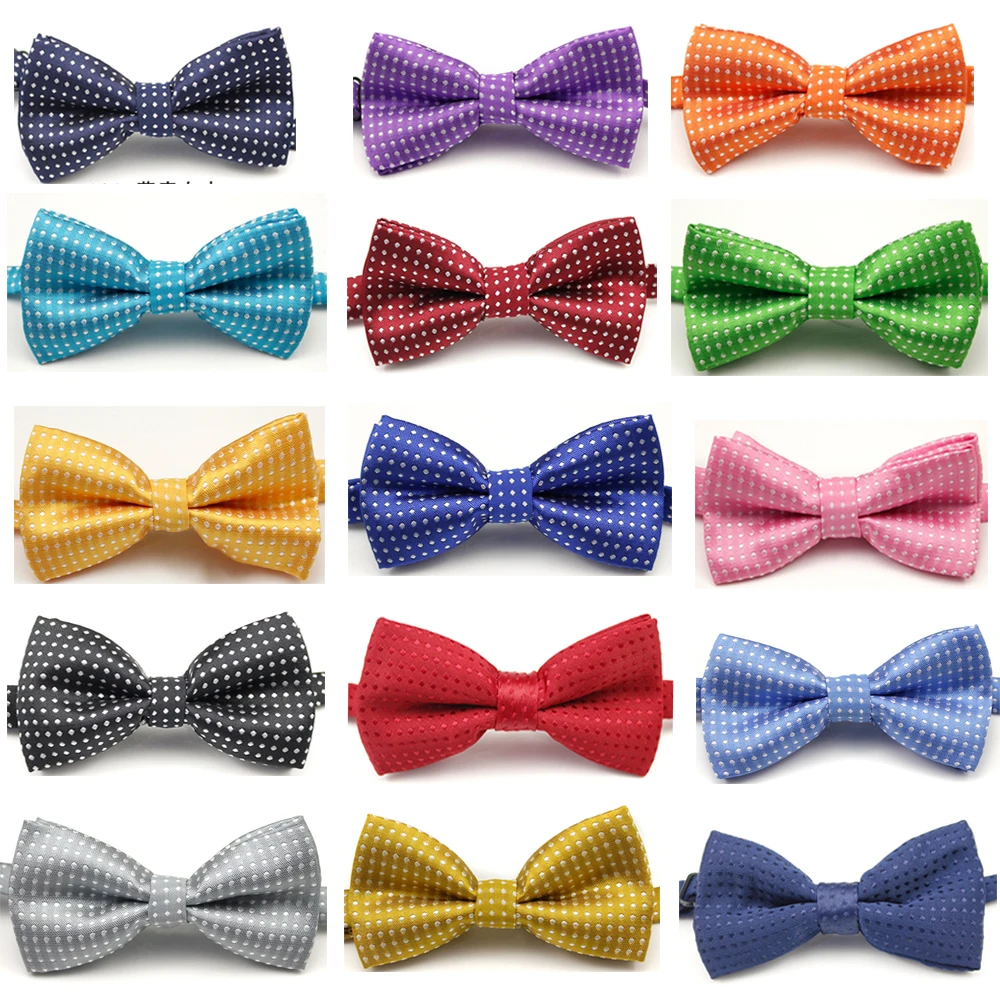 20/50PCS  Pet Collar Accessories Hight Quatily Thick Pet Dog Bowties Neckties Dog Wedding Decoration Products Dot Dog Bow Tie