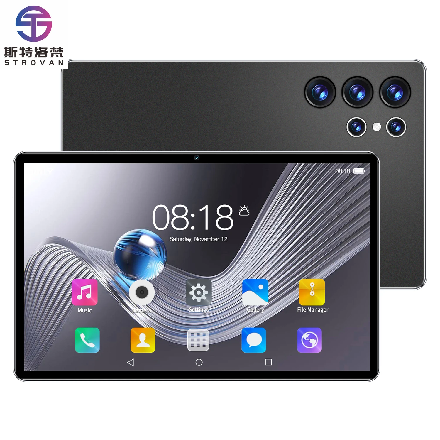 

16GB Dual SIM Tablet 10.1 Inch Educational Phone Call Feature MTK6771 with Keyboard Cover Mouse Touch Pen