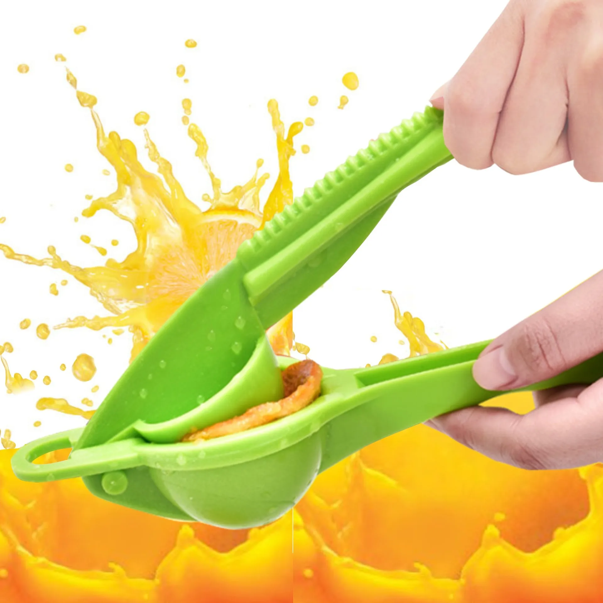 Plastic Lemon Lime Squeezer,Handily Manual Citrus Press Juicer,Hand Press Juicier Fresh Fruit Tool Kitchen Tools