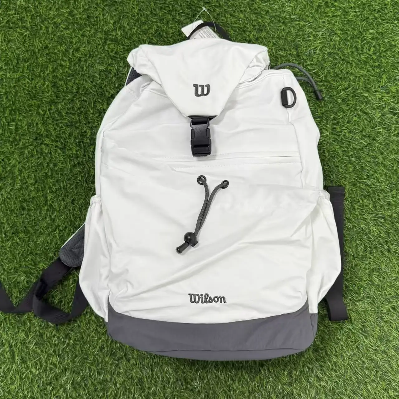 2025 حقيبة ظهر WILSON الجديدة DUO FLAP بطبقة مزدوجة متعددة الوظائف للتنس حقيبة ظهر رياضية للجنسين