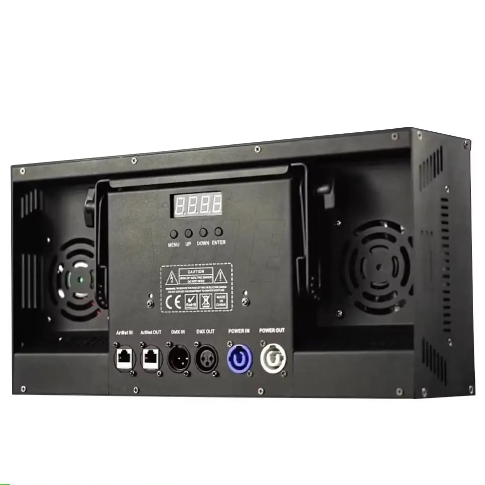 YUER LED 24x5w White Color With RGB SMD Ring Beam Strobe Horse Racing Effect Concert Wedding Dj Disco Indoor DMX Sound Countrl