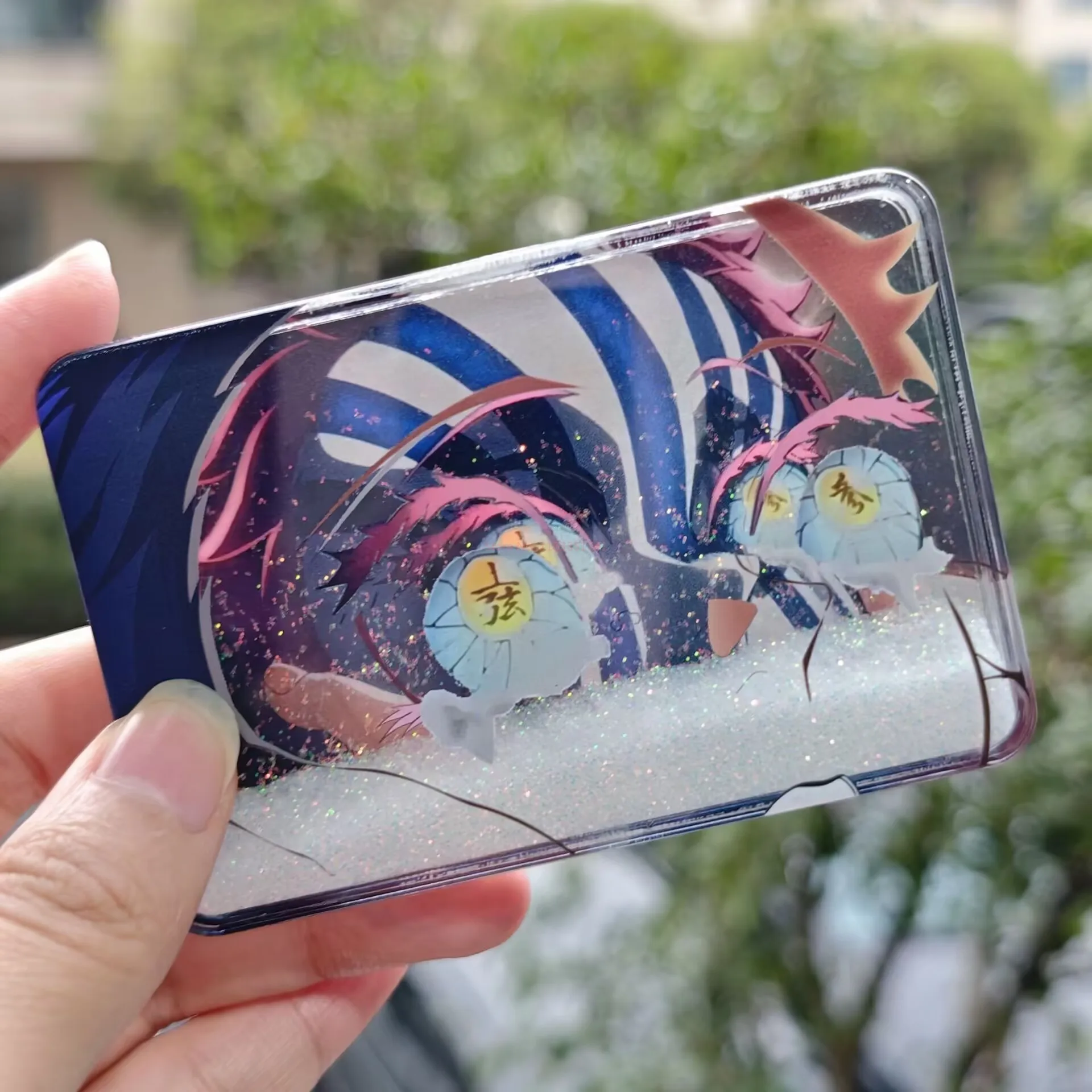 Em estoque figura de anime demon slayer-komatsu transformando em fluindo sandfall figura de ação brinquedos colecionáveis para fãs presentes