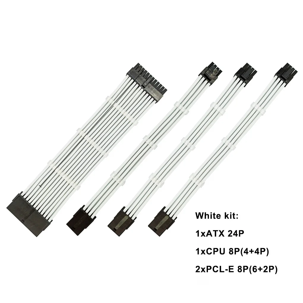 

Extension Power Cable Case Flexible Connectors Power Convenient Safe Lightweight Wear-resistant Cord Set Cables