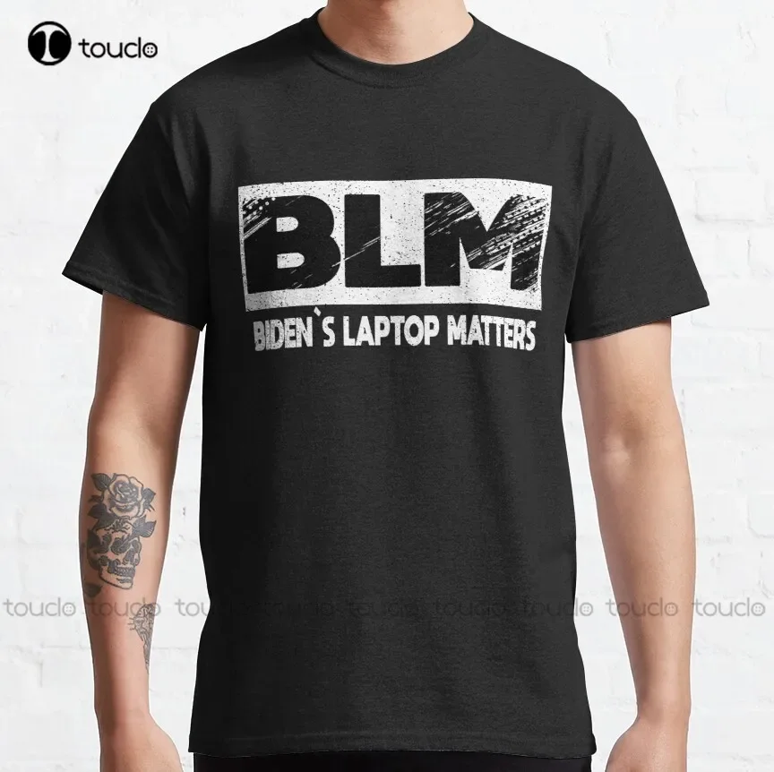 Bidens Laptop Matters Biden´S Blm Hunter Biden Laptop Vintage Look Classic T-Sh…