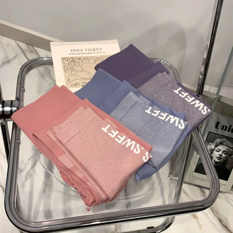 

High Waist Breathable Sports Pants for Women Fitness Yoga Running Stretch Abdominal Compression Hip Lifting Training Pants