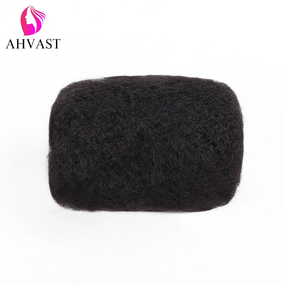 AHVAST Wholesale Unprocessed Afro Kinky Curly Natural Virgin Human Hair Bulk Hair Products for Black Women