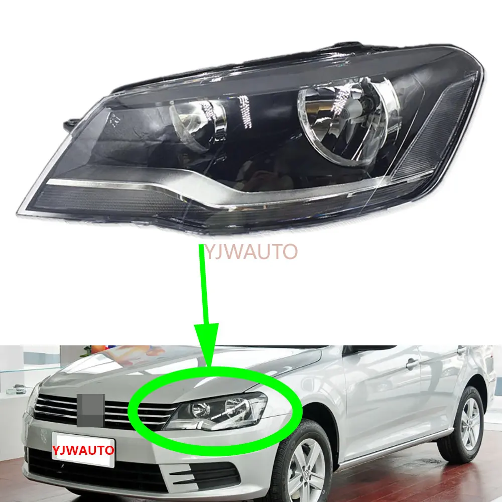 

Headlights For VW Bora 2013-2015 Headlamp Assembly Daytime Running Light Auto Whole Car Light Assembly